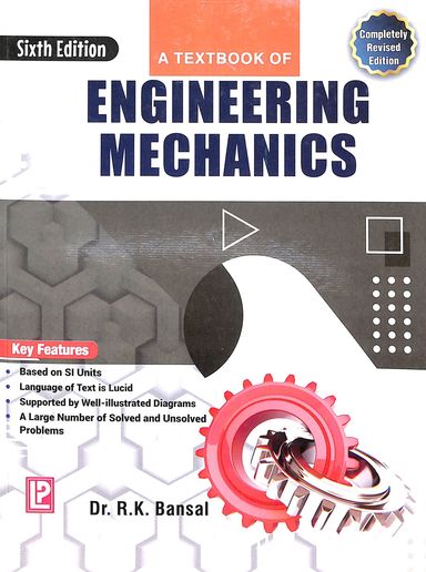 Buy Textbook Of Engineering Mechanics book : Rk Bansal , 8131804097 ...