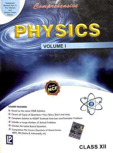 Comprehensive Physics For Class 12 Set Of 2 Vols : Cbse