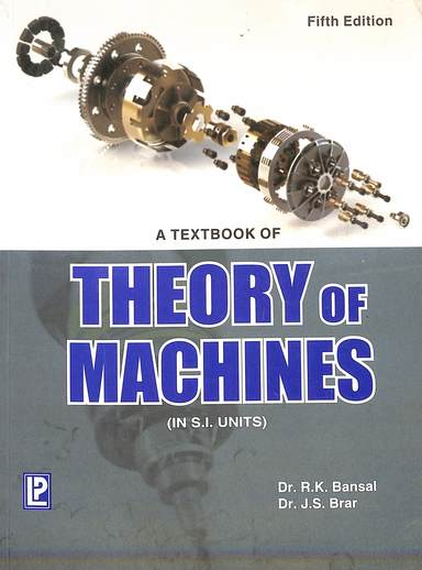 Textbook Of Theory Of Machines : Si Units
