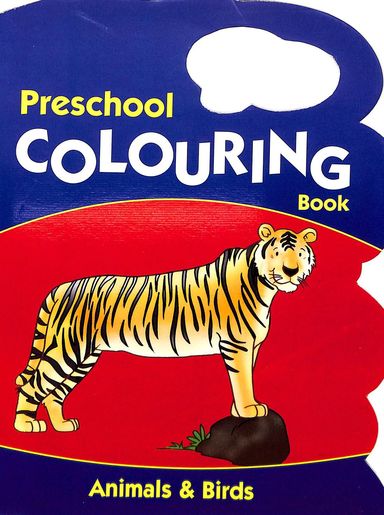 Preschool Colouring Book  : Animals & Birds