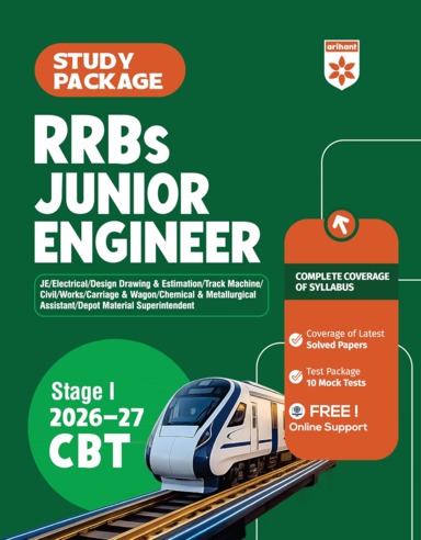 Study Package Rrbs Junior Engineer Stage 1 2026-27 Cbt : Code D848