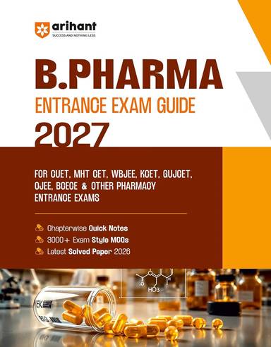 B Pharma Entrance Exam Guide 2027 : Code D205