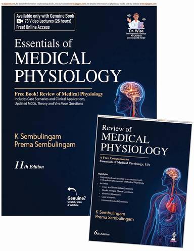 Essentials Of Medical Physiology With Free Review Of Medical