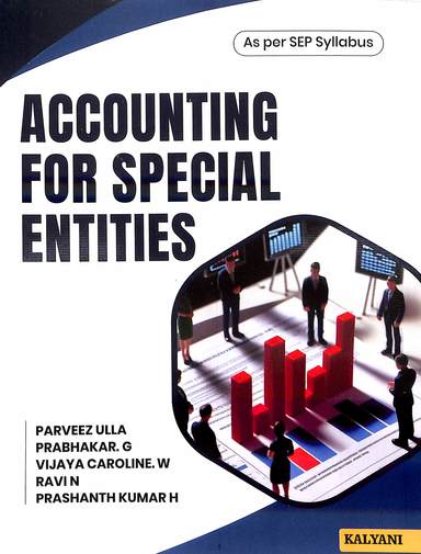 Accounting  For Special Entities For B Com 5th Sem Sep : Bu