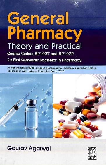 General Pharmacy Theory & Prctical For 1 Sem B Pharmacy