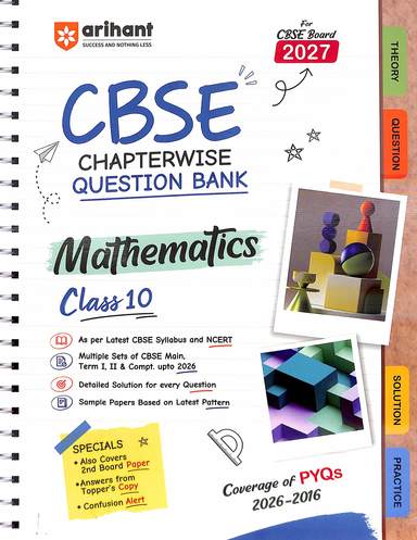 Mathematics Class 10 Cbse Chapterwise Question Bank : Code F1386
