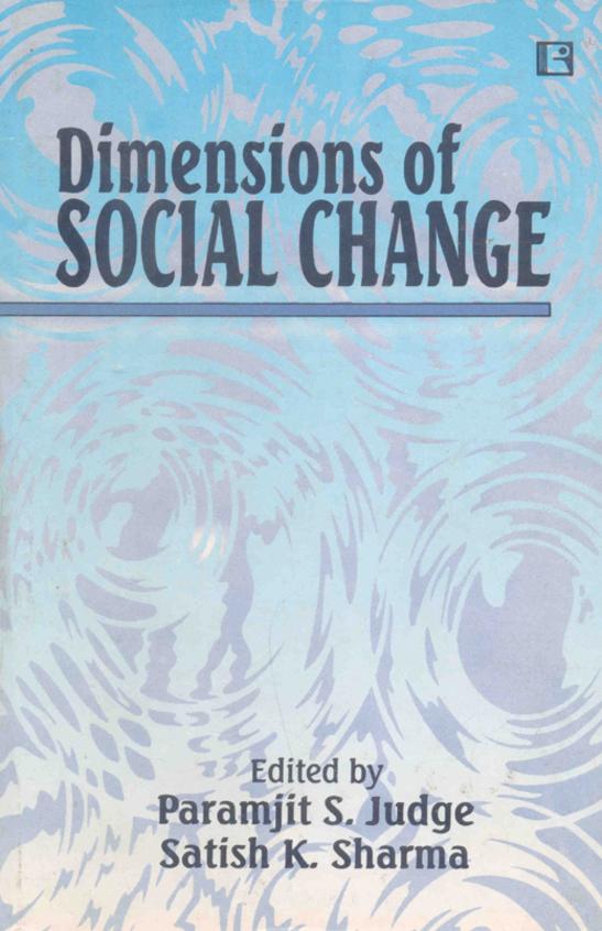 Dimensions Of Social Change