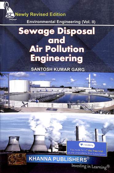 Sewage Disposal & Air Pollution Engineering - Environmental Engineering Vol 2