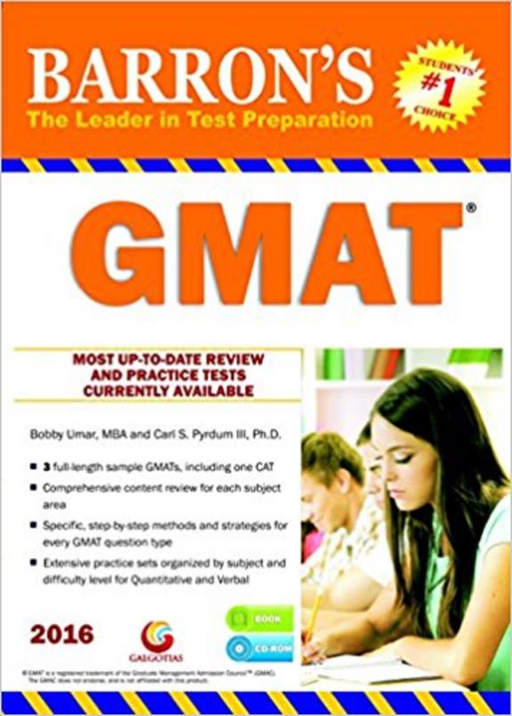 Barrons Gmat 2017 W/Cd
