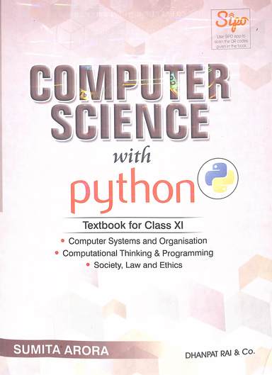 Buy Computer Science With Python Textbook For Class 11 With Practical ...