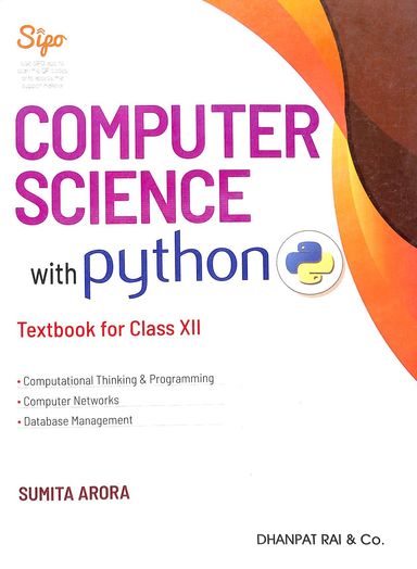 S Dhanpat Rai Computer Science Python Pdf Class 11