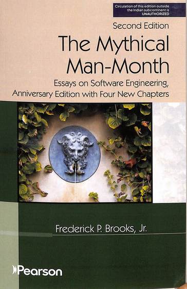 Buy Mythical Man Month Essays On Software Engineering Anniversary