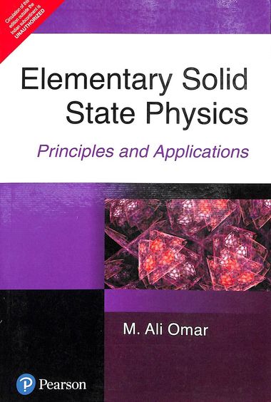 Buy Elementary Solid State Physics Principles & Applications book : M ...