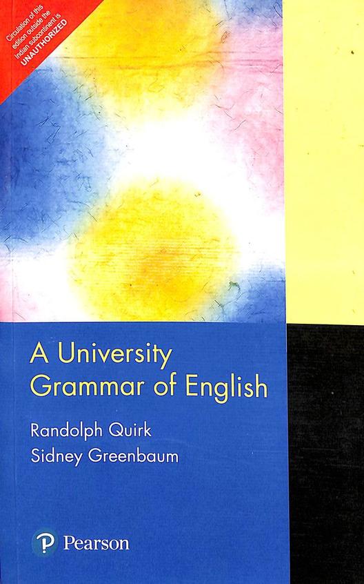 Buy University Grammar Of English book : Randolph Quirk,Sidney ...