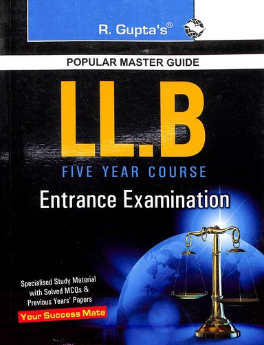 Popular Master Guide Llb Five Year Course Entrance Examination