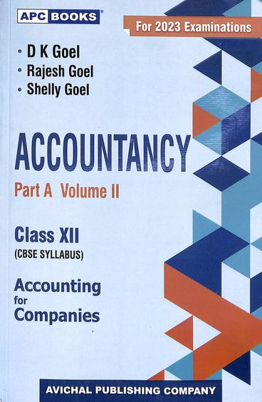 Buy Accountancy Class 12 Part A Vol 2 Accounting For Companies : Cbse