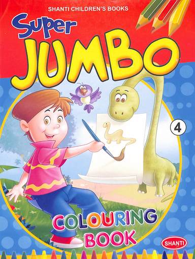 Super Jumbo Colouring Book 4