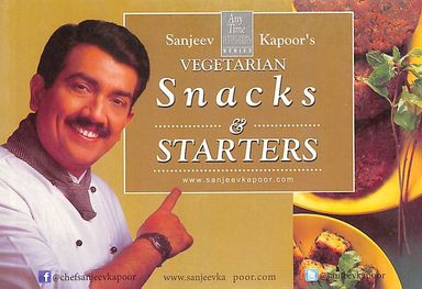 Buy Vegetarian Snacks And Starters book : Sanjeev Kapoor , 8179910628