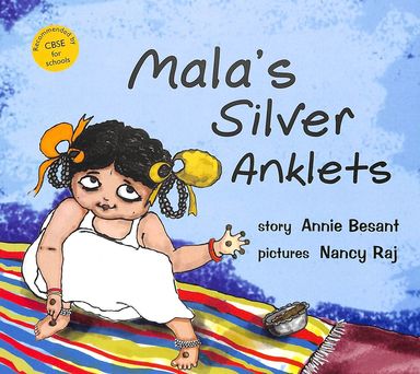 Mala S Silver Anklets : Age 2+