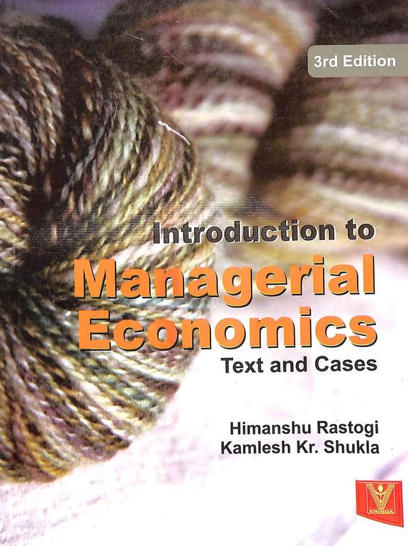 Introduction to Managerial Economics