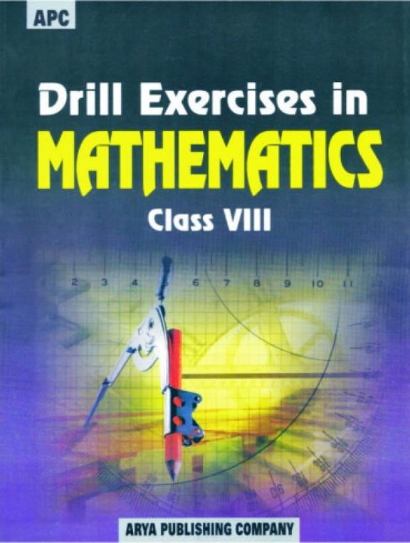Buy Apc Drill Exercises In Mathematics Class 8 Cbse book R Chandra