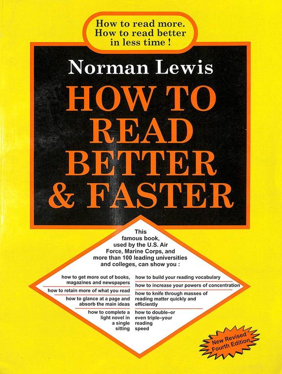 How To Read Better & Faster