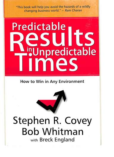 Predictable Results In Unpredictable Times