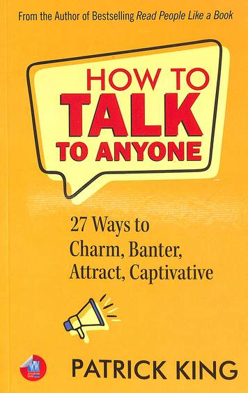 How To Talk To Anyone