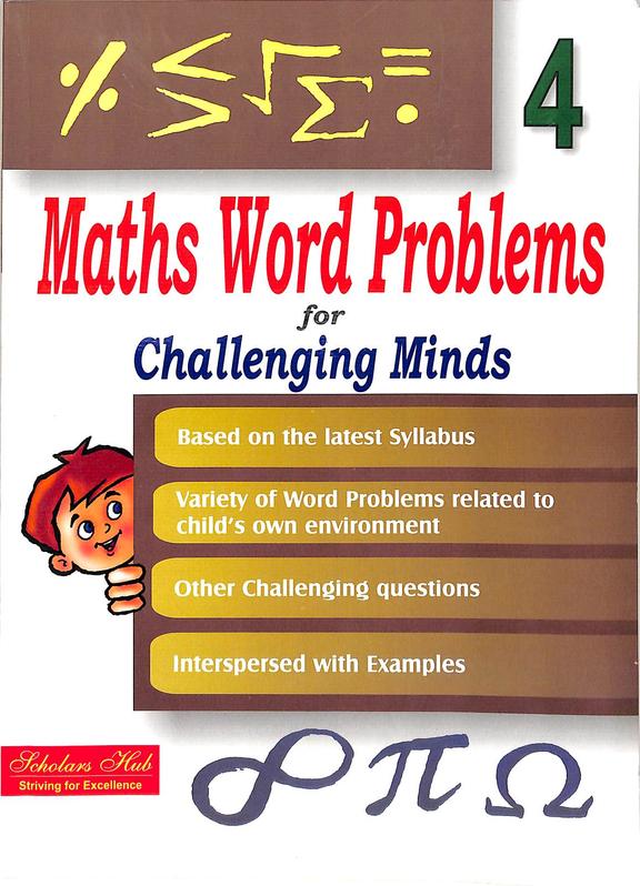 Maths Word  Problems  For  Challenging  Minds  Book  4
