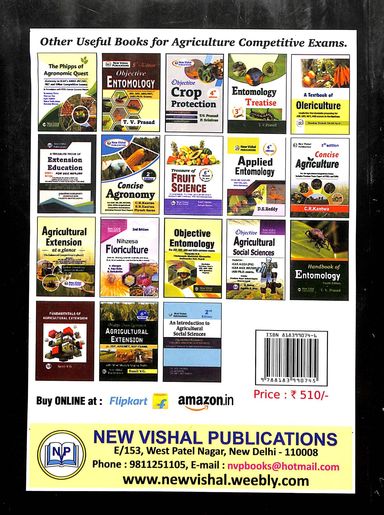Buy Objective Agriculture Includes Previous Years Questions Of Ars
