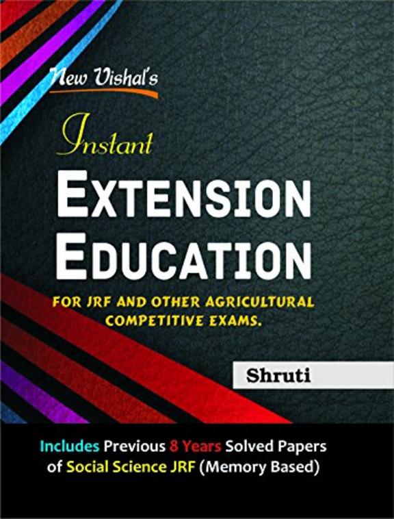 Instant Extension Education For Jrf & Other Agricultural Competitive Exams