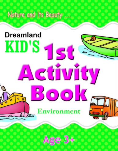 Kids  1st  Activity  Book  Environment  Age  3+