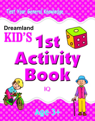 Kids  1st  Activity  Book  Iq   Age 3+