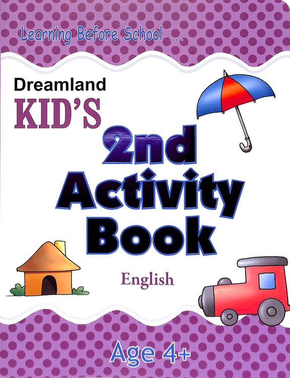 Kids  2nd Activity  Book  English  Age  4+