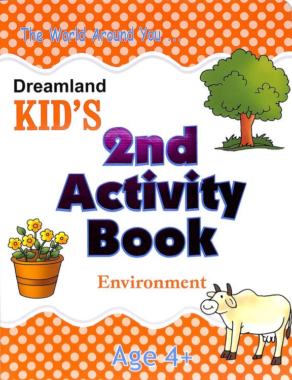 Kids 2nd Activity Book: Environment Age 4+