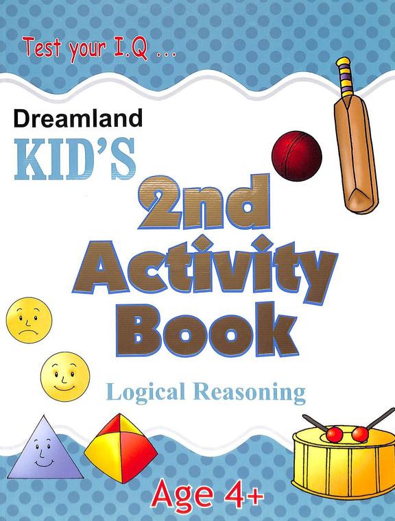 Kids 2nd Activity Book: Logical Reasoning Age 4+