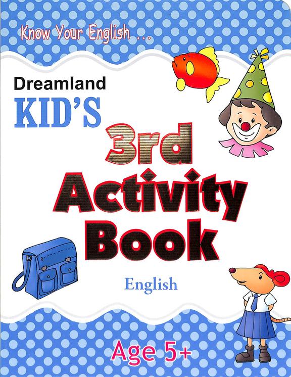 Kids 3rd Activity Book: English Age 5+