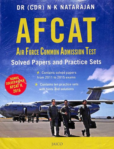 Afcat : Solved Papers & Practice Sets