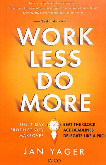 Work Less  Do More