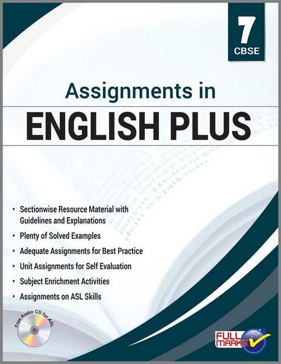 assignment in english plus class 7 pdf download