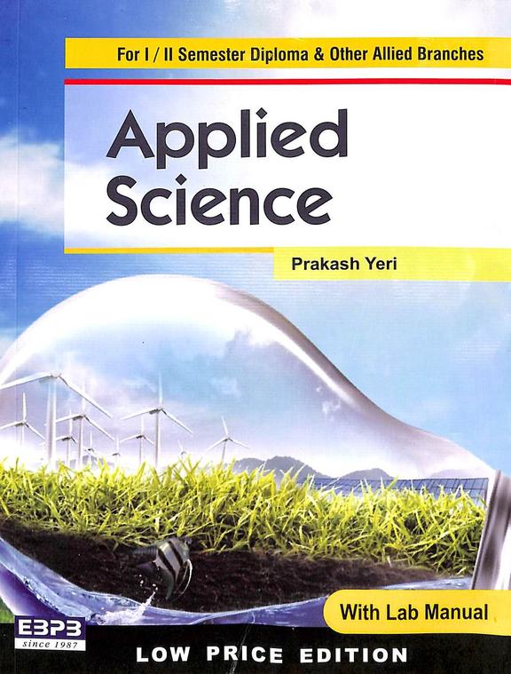 Buy Applied Science For 1 & 2 Sem Diploma & Other Allied Branches With ...