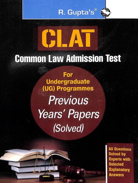 Clat For Ug Programmes Previous Years Papers Solved