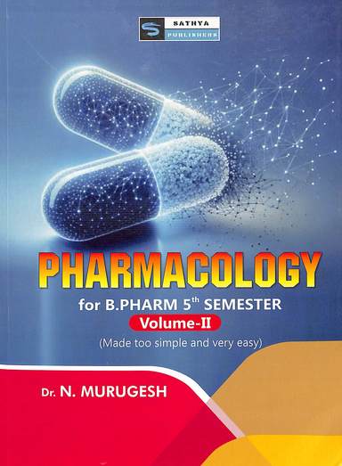 Pharmacology For B Pharm 5th Sem Vol 2