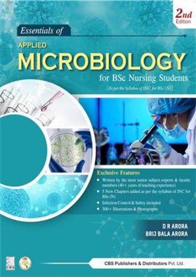 Essebntials Of Applied Microbiology For Bsc Nursing Students : As Per The Inc Syllabus For Bsc