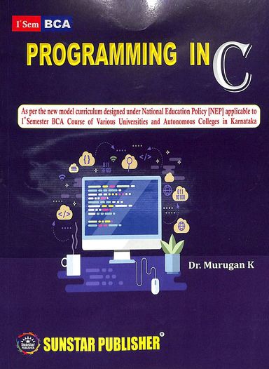 Programming In C For 1 Sem Bca : Nep