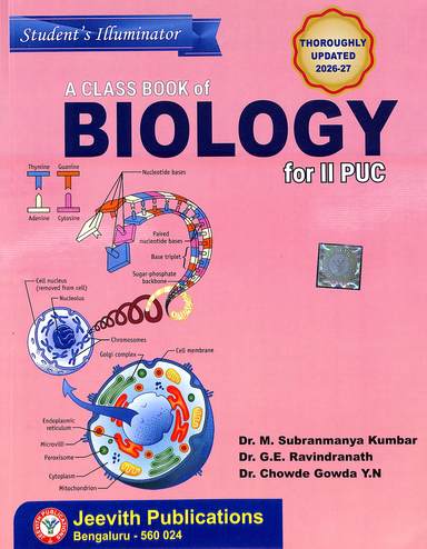 Class Book Of Biology For 2nd Puc Students Illuminator 2026-27