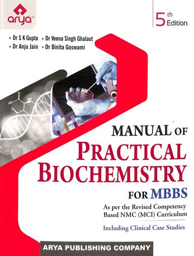 Manual Of Practical Biochemistry For Mbbs