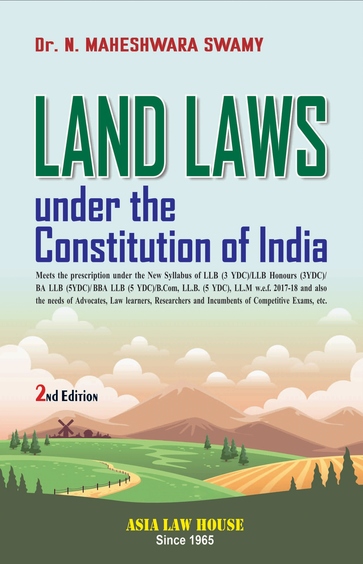 Land Laws under the Constitution of India
