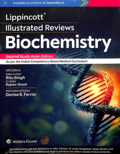 Lippincott Illustrated Reviews Biochemistry : South Asian Edition