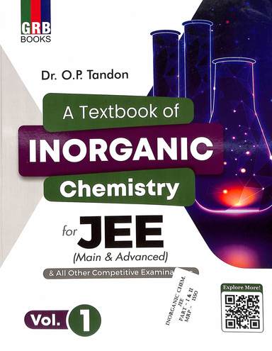 Textbook Of Inorganic Chemistry For Jee Main & Advanced Vol 1 & 2 All Other Competitive Entrance